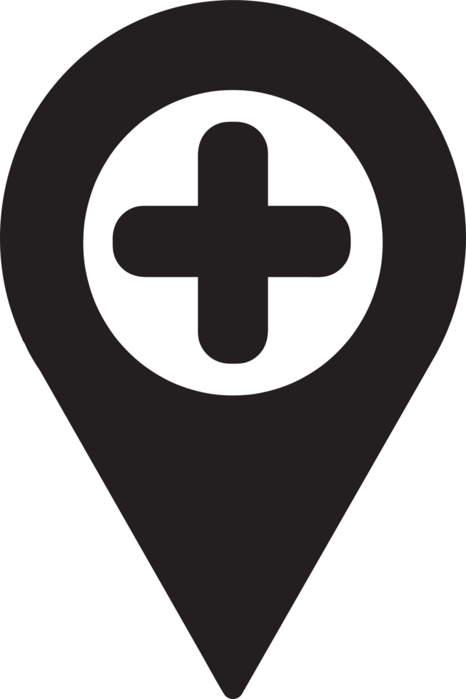 karta pekaren pin ikon tecken symbol design png