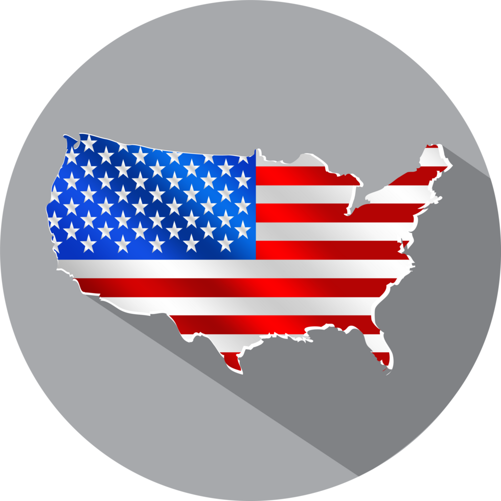 usa karta ikon tecken symbol design png