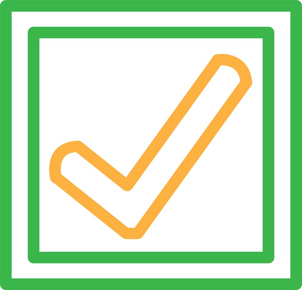 Tick Check Mark Icon sign symbol design png