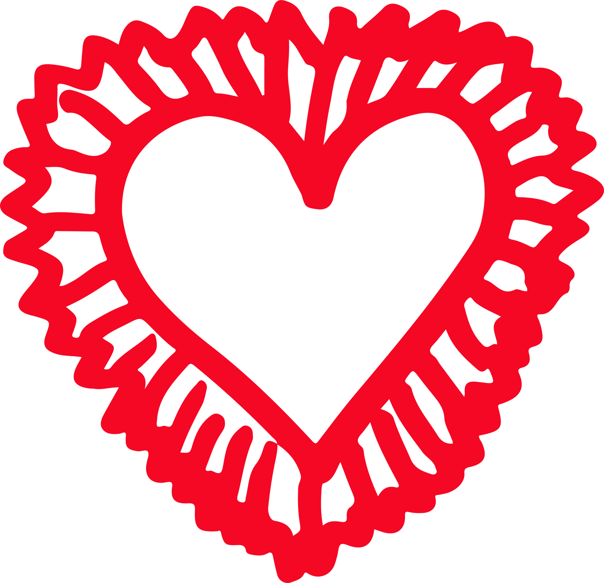 Hand draw Heart icon love sign design 10160016 PNG