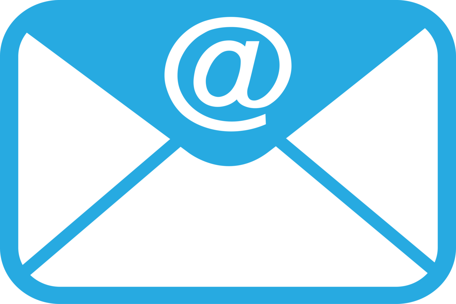 diseño de símbolo de signo de icono de correo electrónico y correo 10160036  PNG