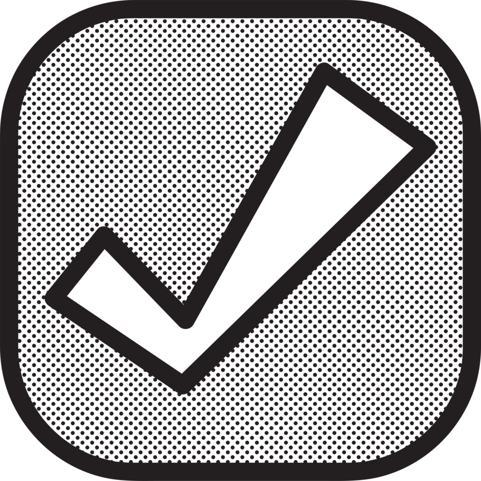Tick Check Mark Icon sign symbol design png