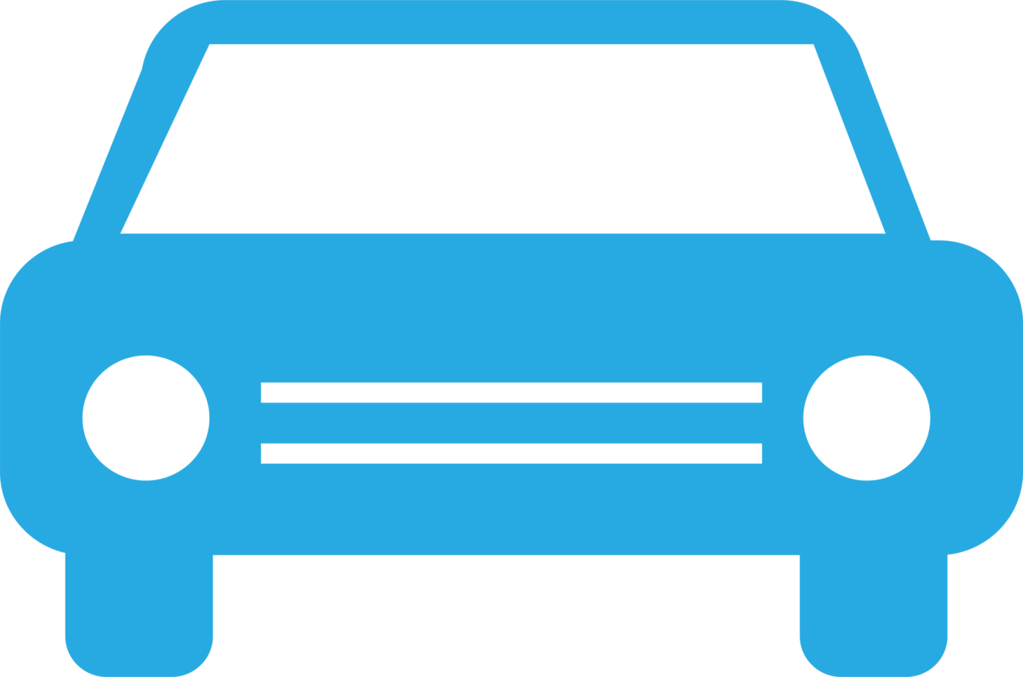 auto pictogram teken symbool ontwerp png