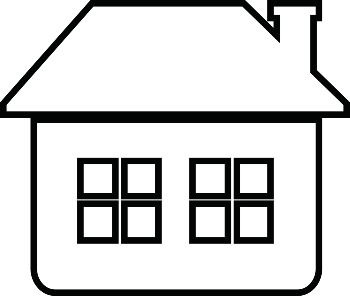 House and Home icon symbol sign png