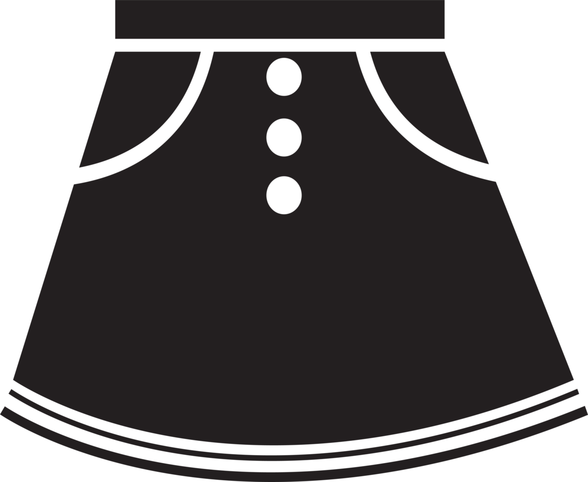 skirts icon sign symbol design png