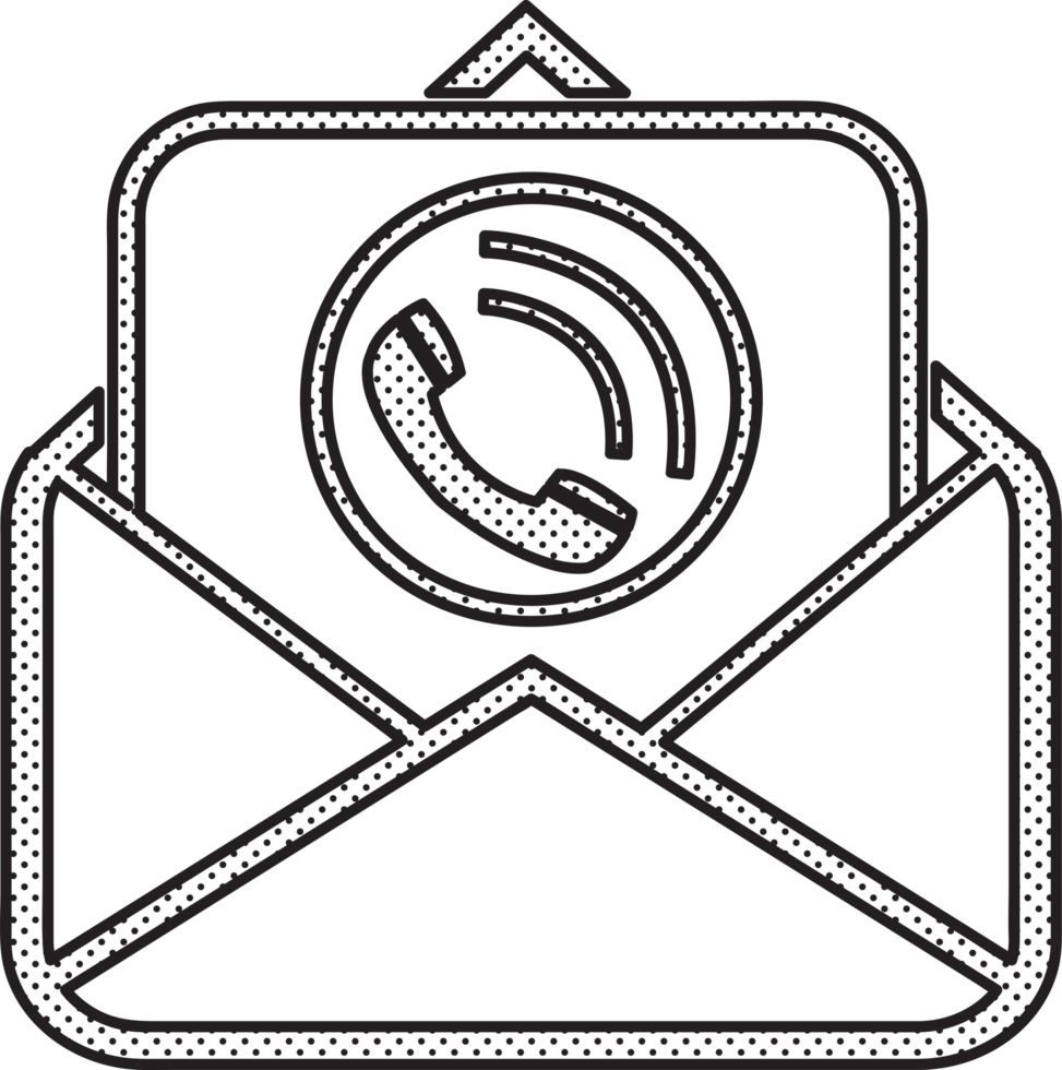 E-Mail- und Mail-Symbolzeichen-Symboldesign png