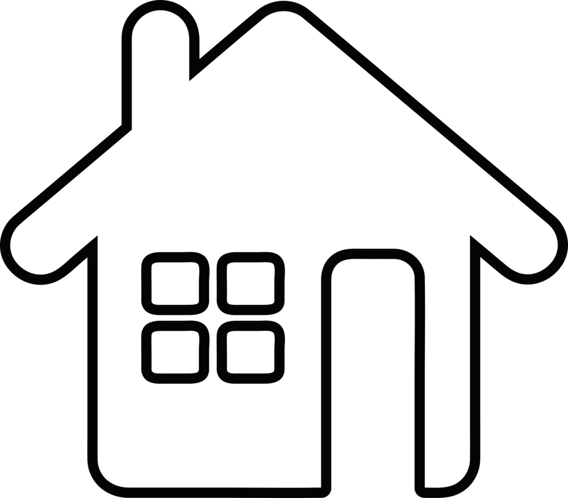 House and Home icon symbol sign png