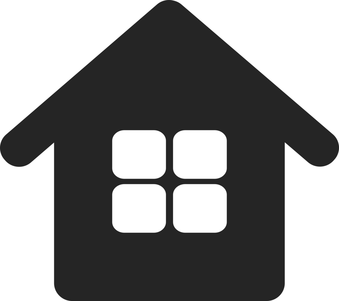 House and Home icon symbol sign png