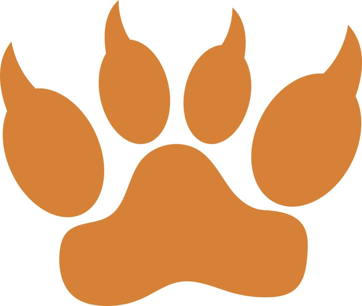 Animal footprint icon sign design png