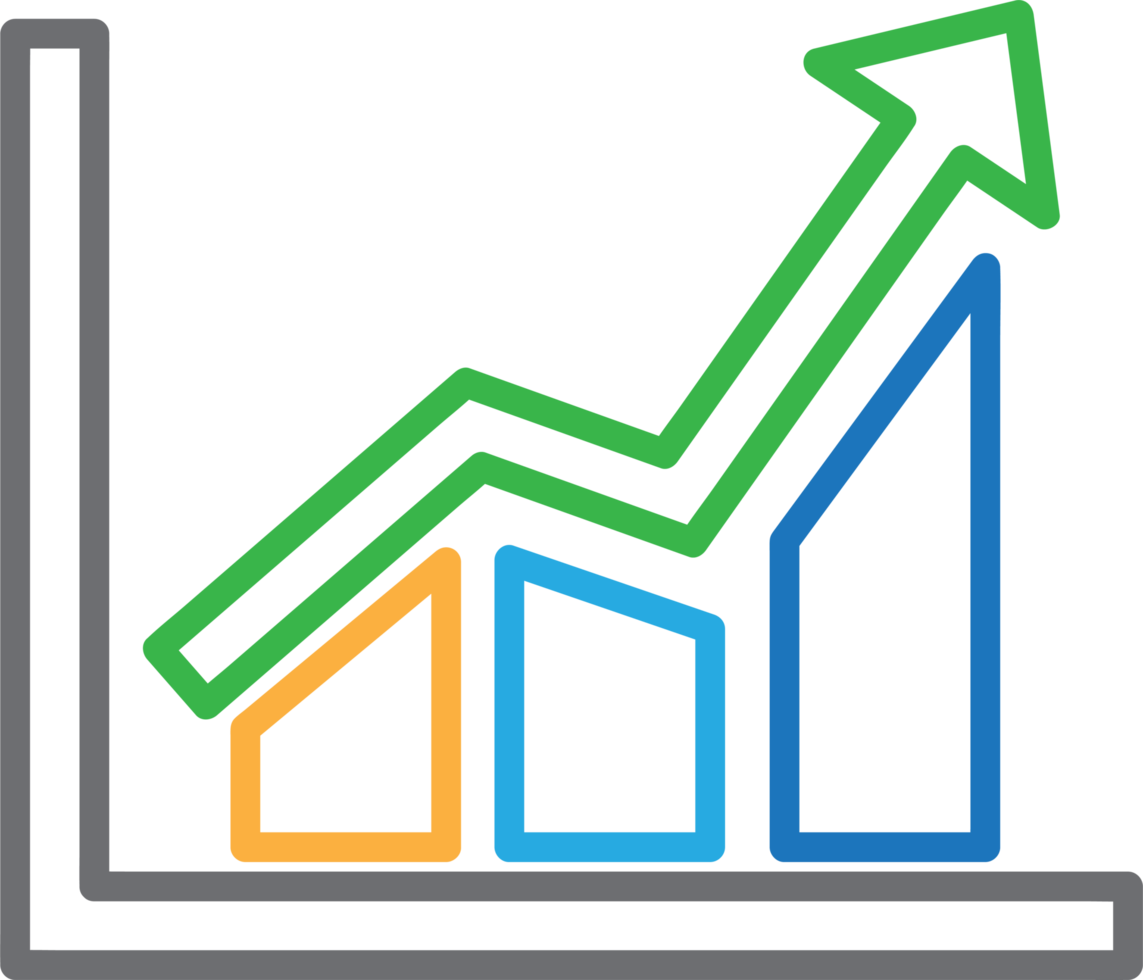 Diagram graph icon sign symbol design png