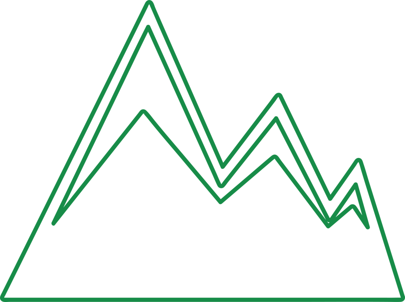 montagne icône signe symbole conception png