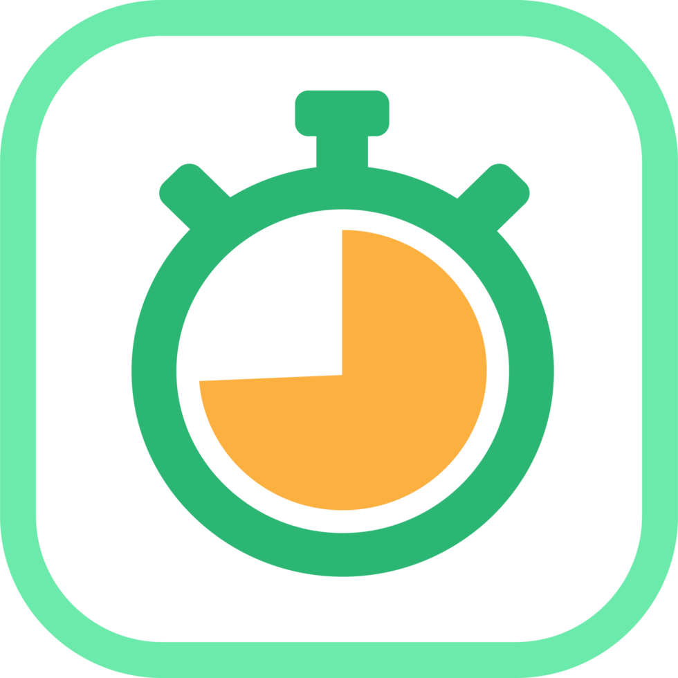 Stopwatch icon sign symbol design 10161018 PNG