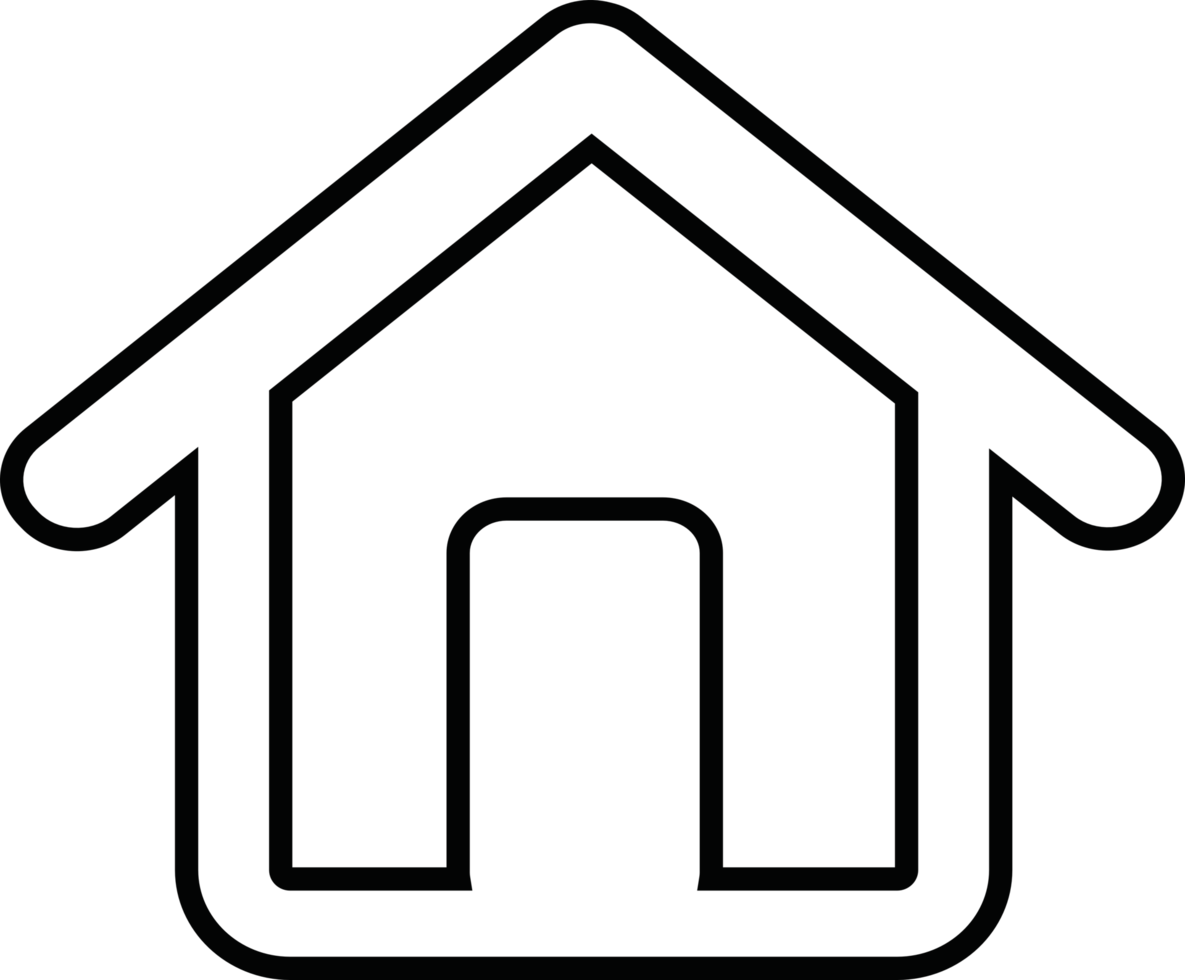 House and Home icon symbol sign png