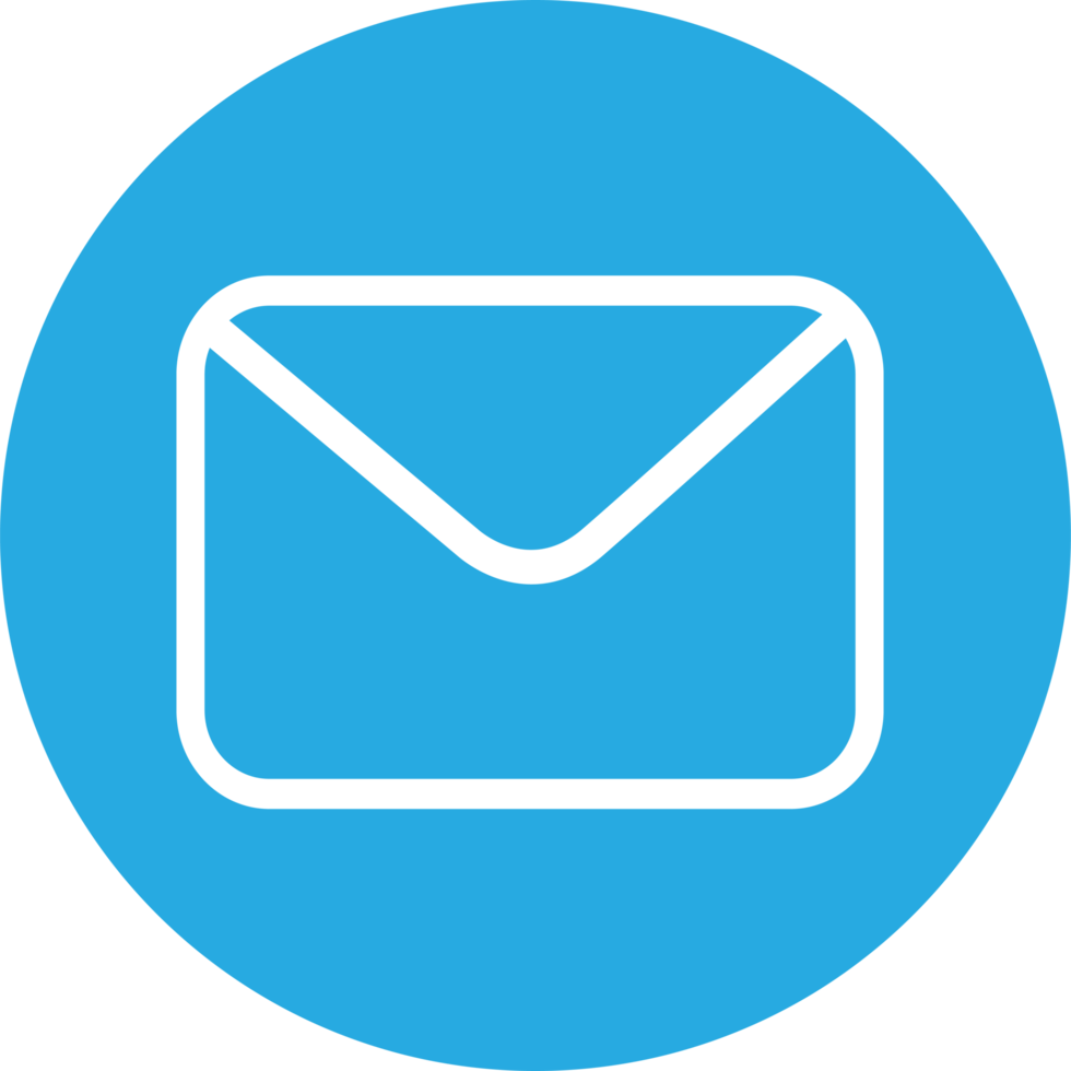 diseño de símbolo de signo de icono de correo electrónico y correo png