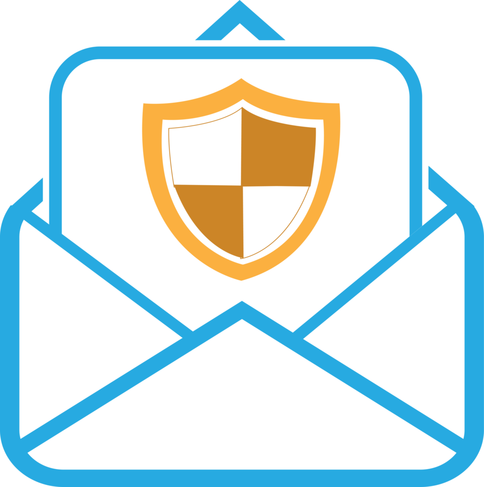 Email and mail icon sign symbol design png