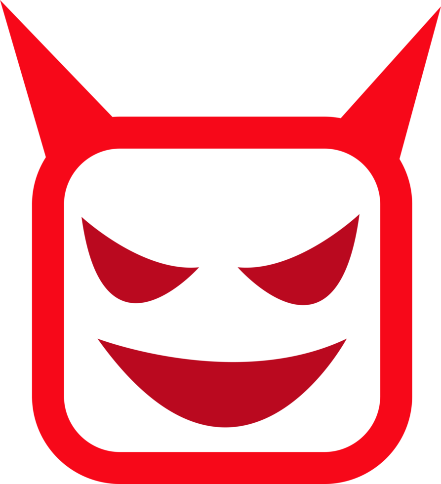 Devil icon sign symbol design png