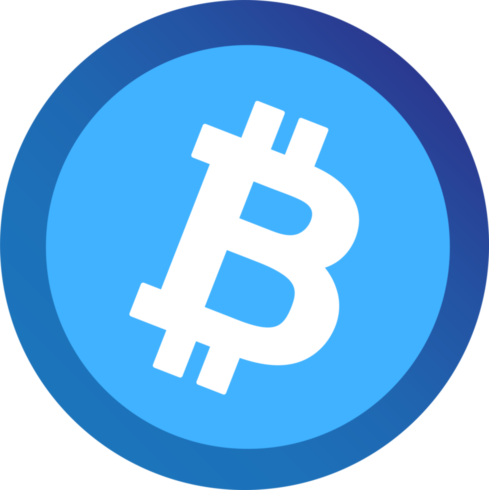 Bitcoin icon sign symbol design png