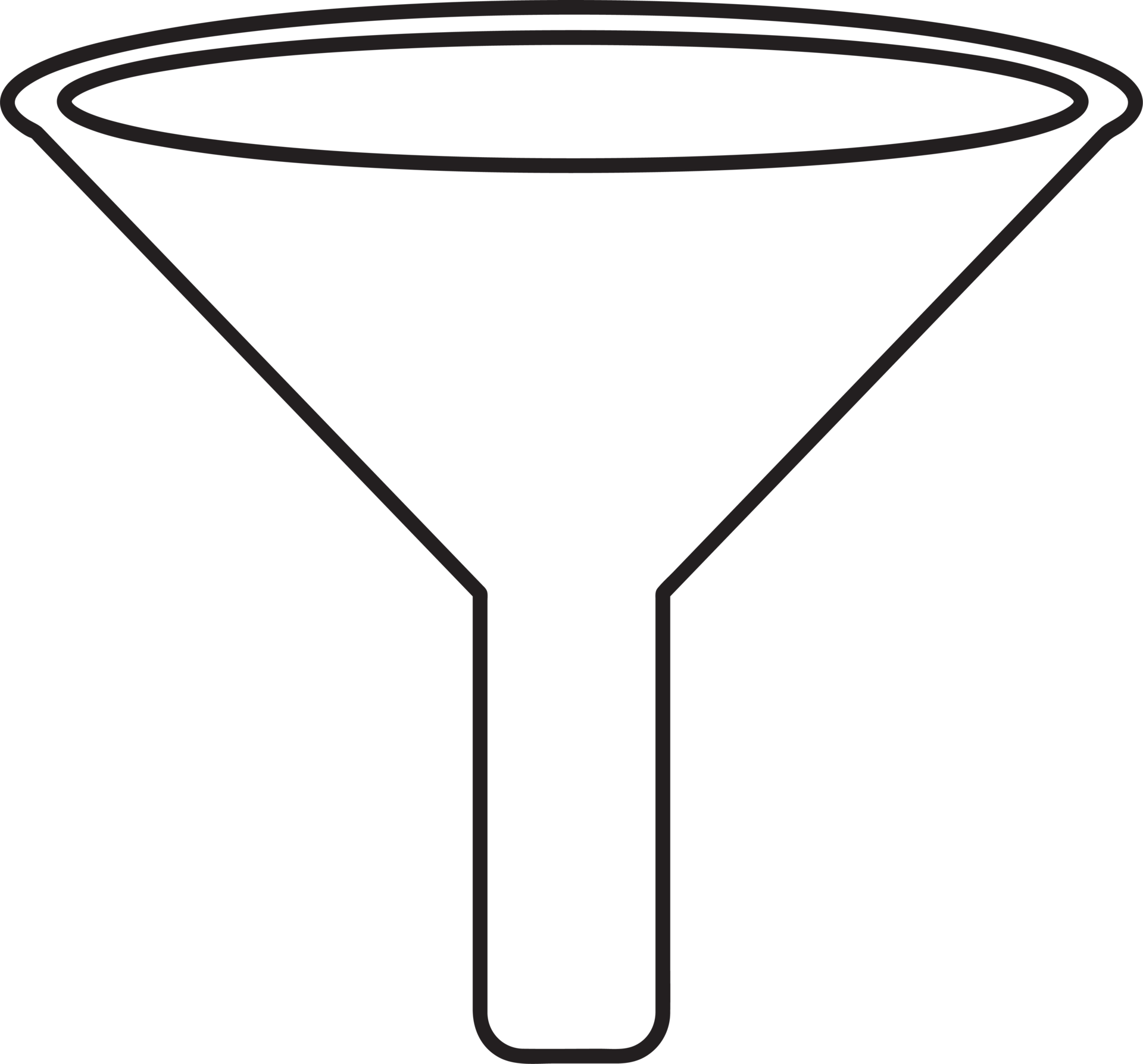 Filter icon sign symbol design 10161182 PNG