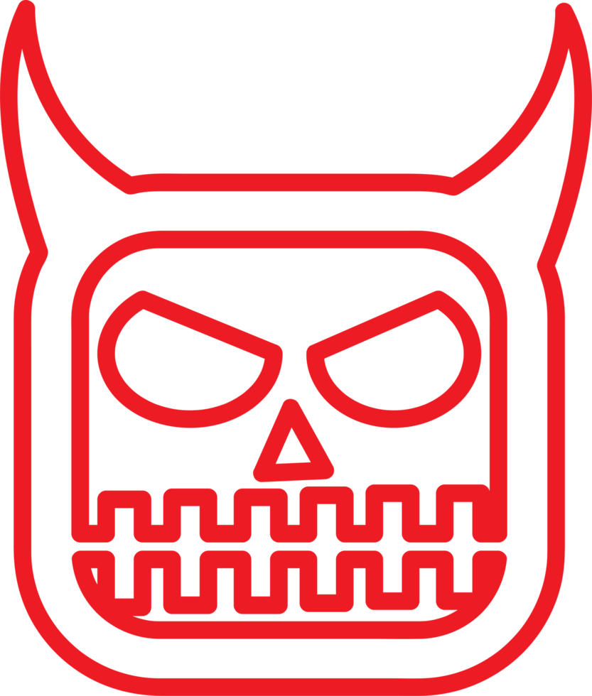 djävulen ikon tecken symbol design png