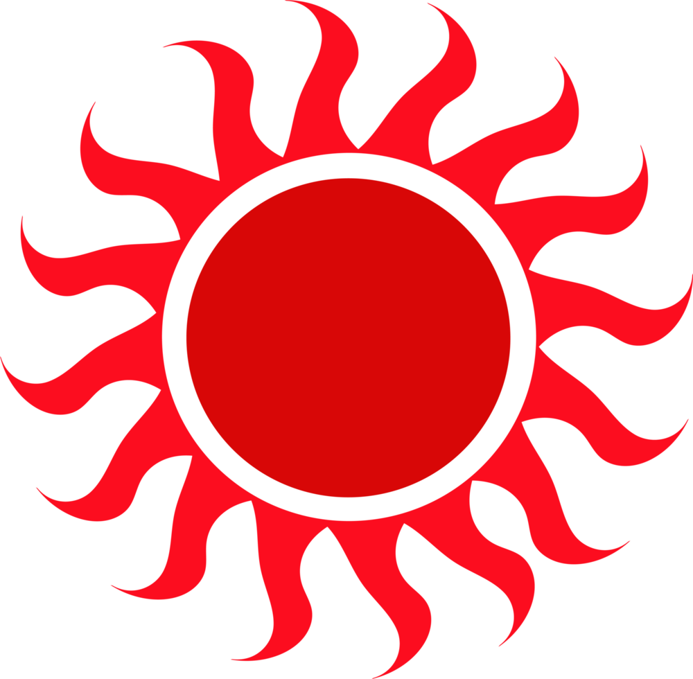 Sun icon sign symbol design png