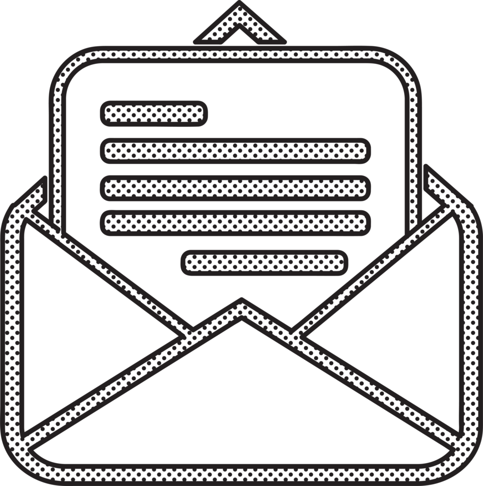 Email and mail icon sign symbol design png