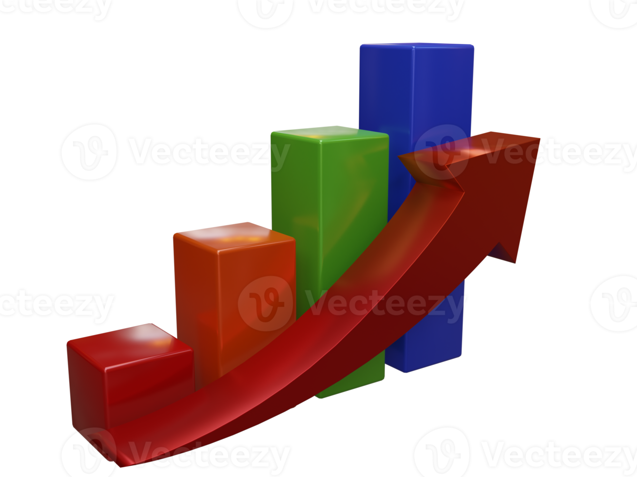 Good Progress Asset Investment 3D Render png