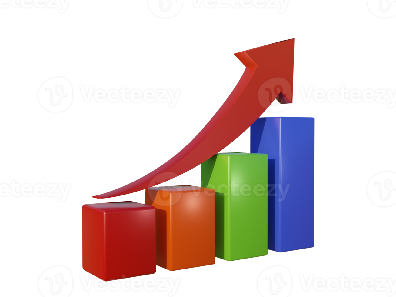 goede vooruitgang activa investeringen 3d render png