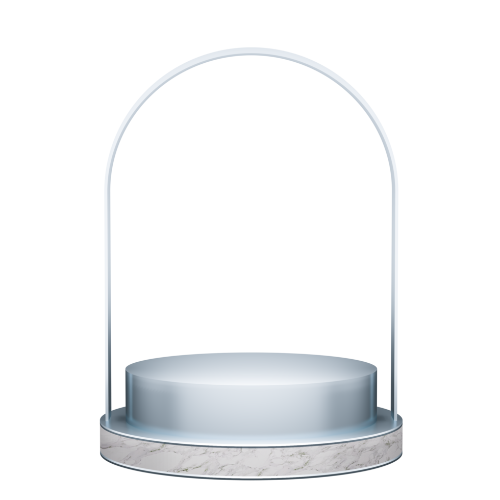 podium stand show PNG gold marble display stand and studio set for displaying  3d render