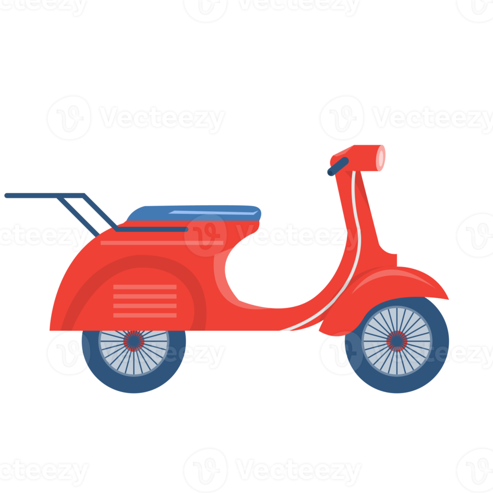 Red Scooters design png