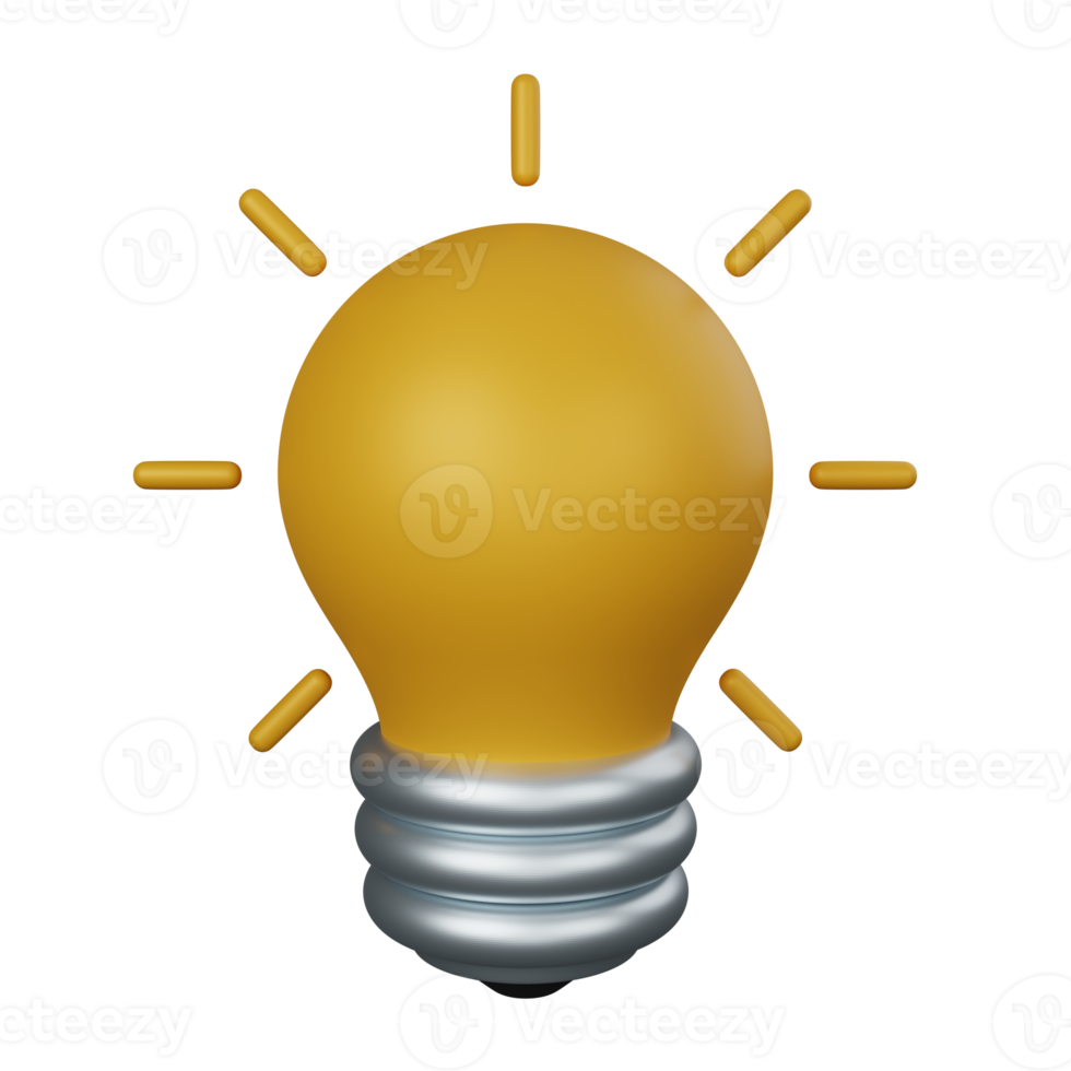 3d rendering business idea isolated useful for business, company and finance design illustration png