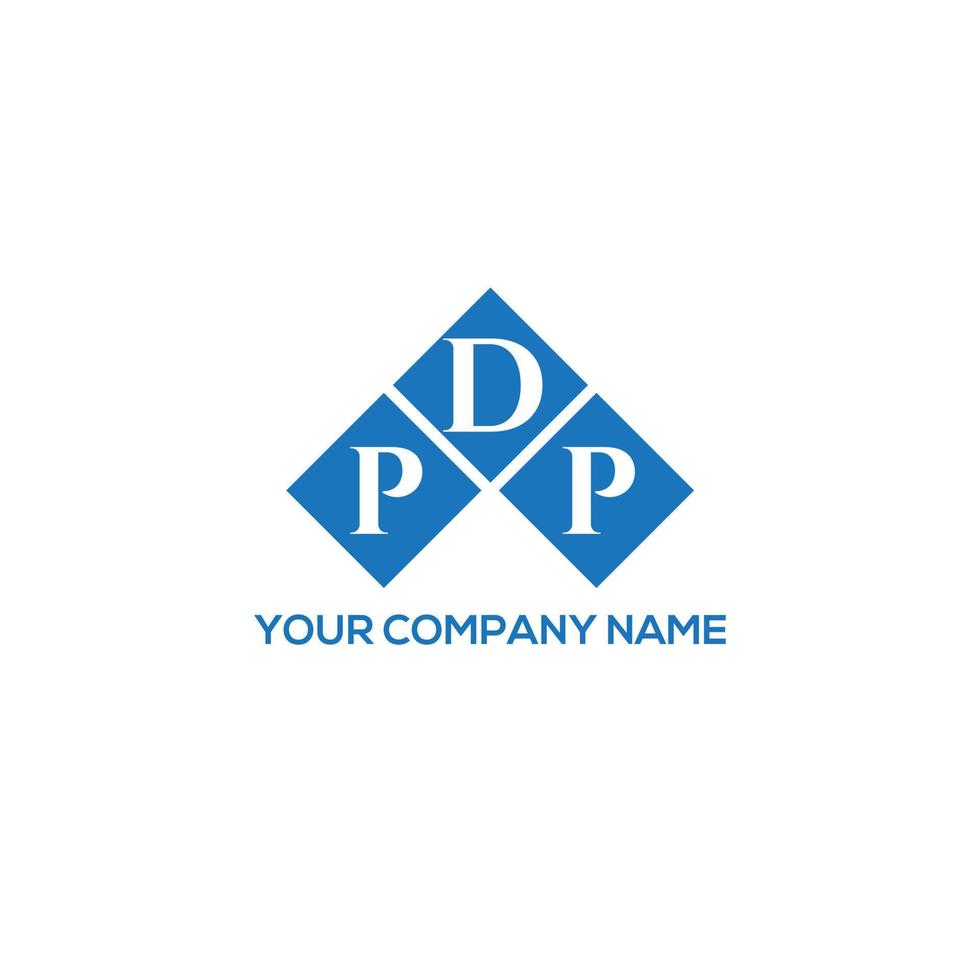 PDP letter logo design on WHITE background. PDP creative initials letter logo concept. PDP letter design. vector