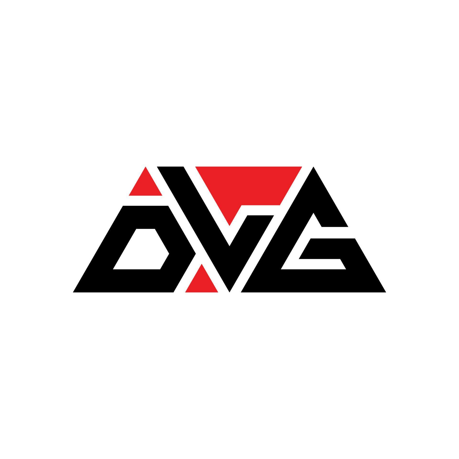 DLG triangle letter logo design with triangle shape. DLG triangle logo