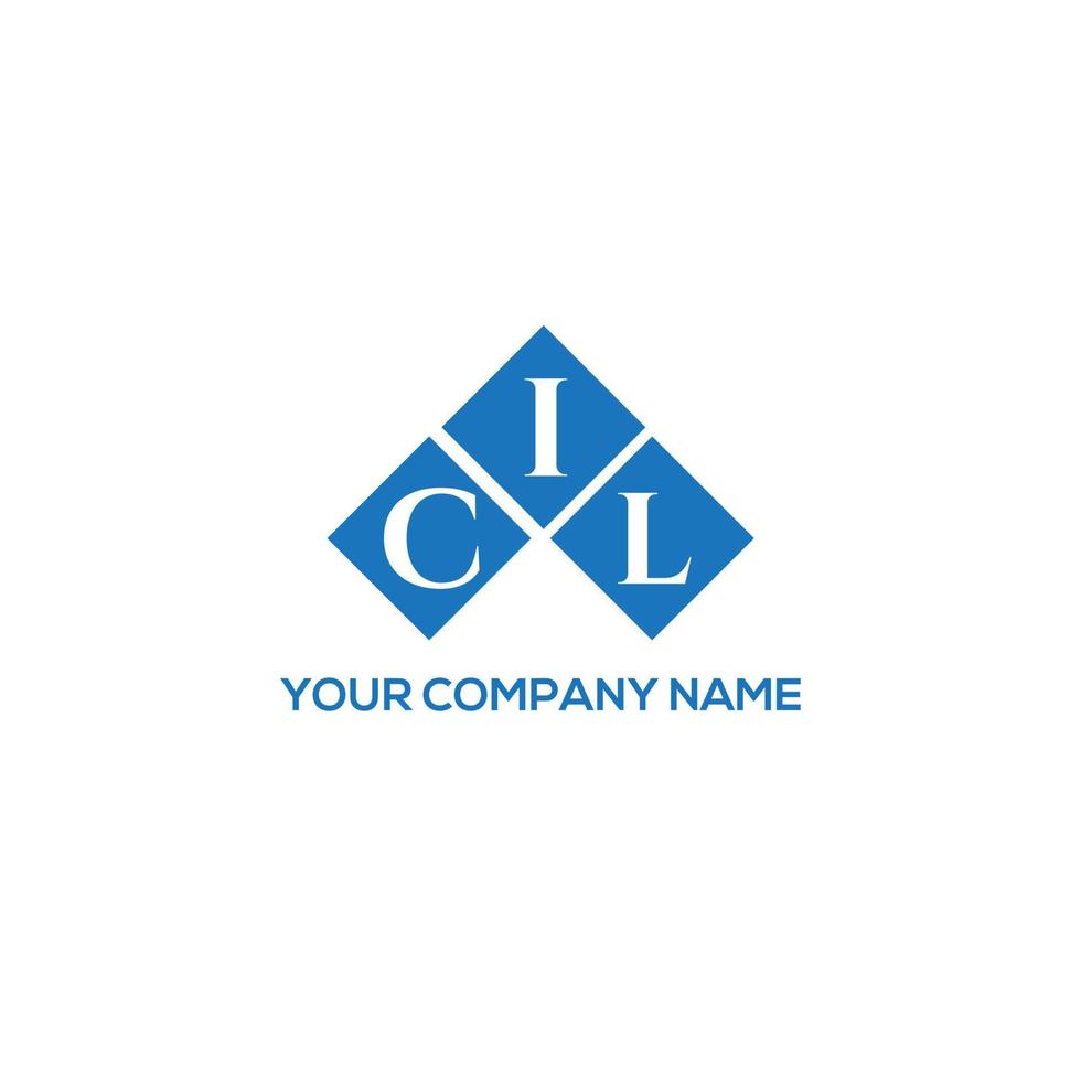 CIL letter logo design on WHITE background. CIL creative initials letter logo concept. CIL letter design. vector