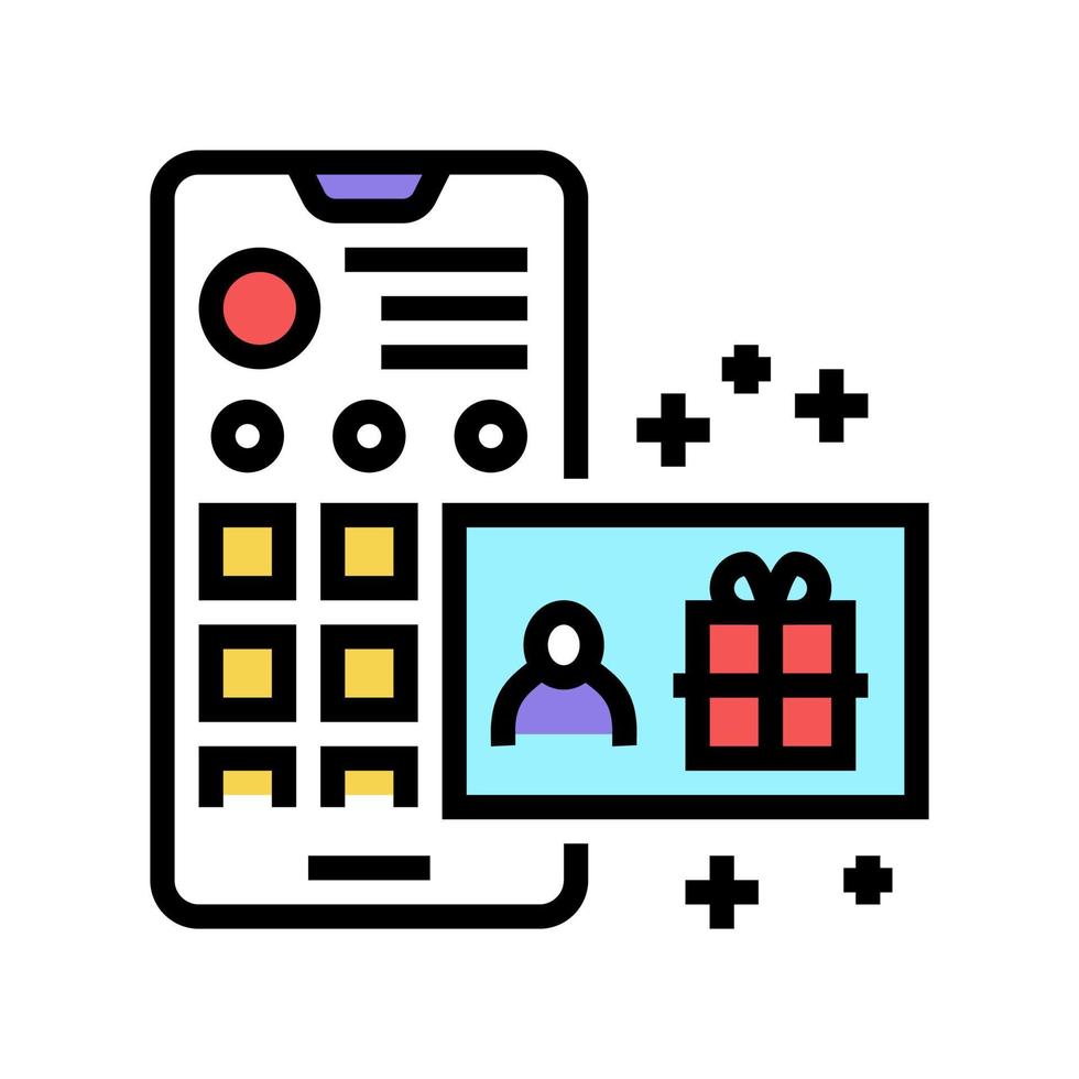 draw among subscribers color icon vector illustration