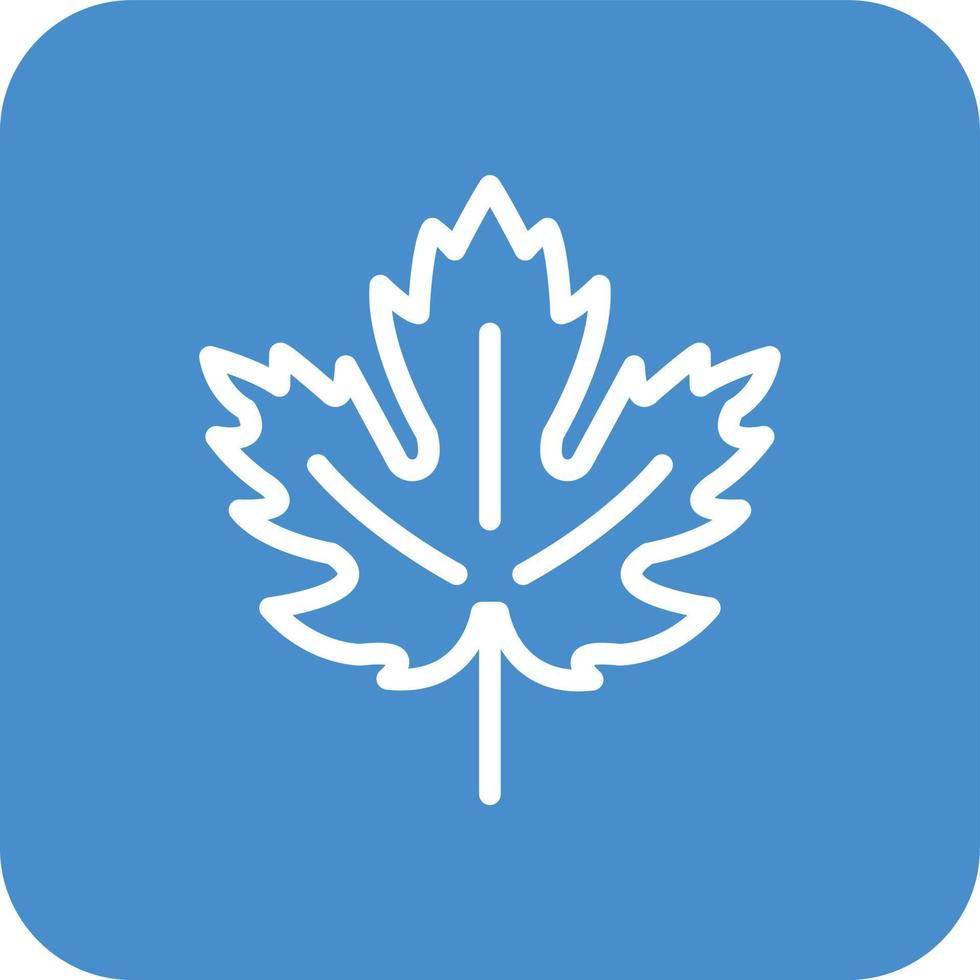 Maple leaf Vector Icon Design Illustration