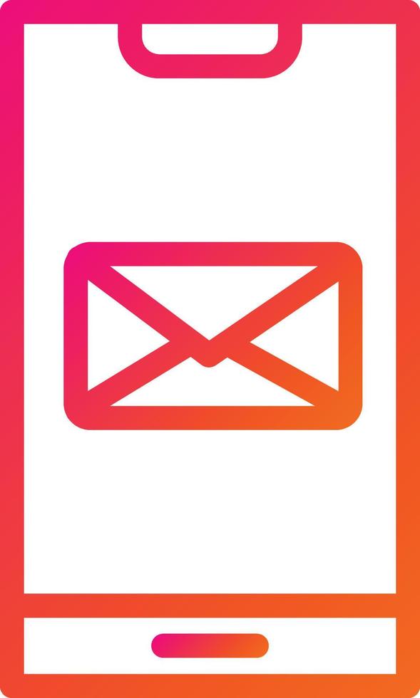 Mail Vector Icon Design Illustration