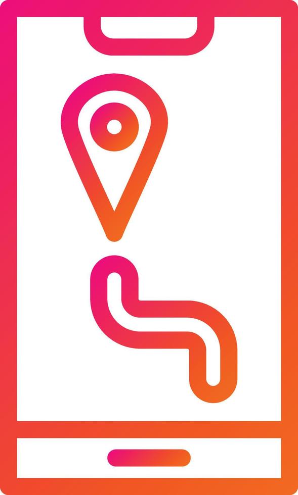 Map Vector Icon Design Illustration