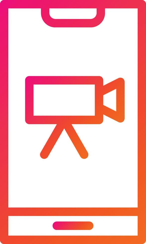 Video Vector Icon Design Illustration