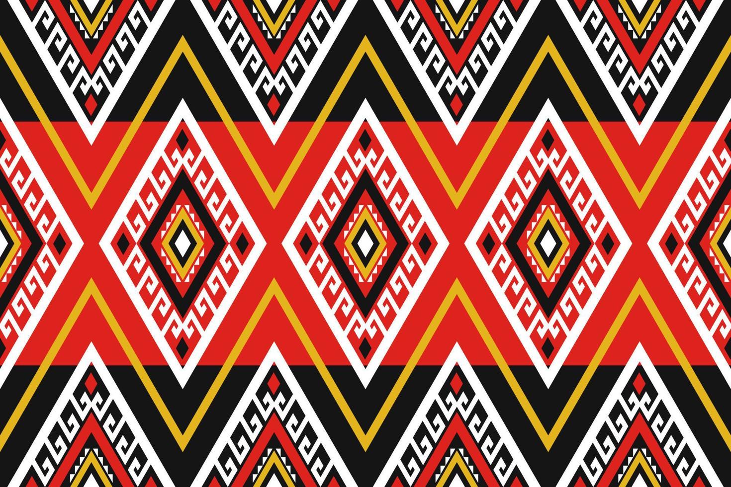Geometric ethnic oriental seamless pattern traditional. Design for background, wallpaper, vector illustration, textile, fabric, clothing, batik, carpet, embroidery.