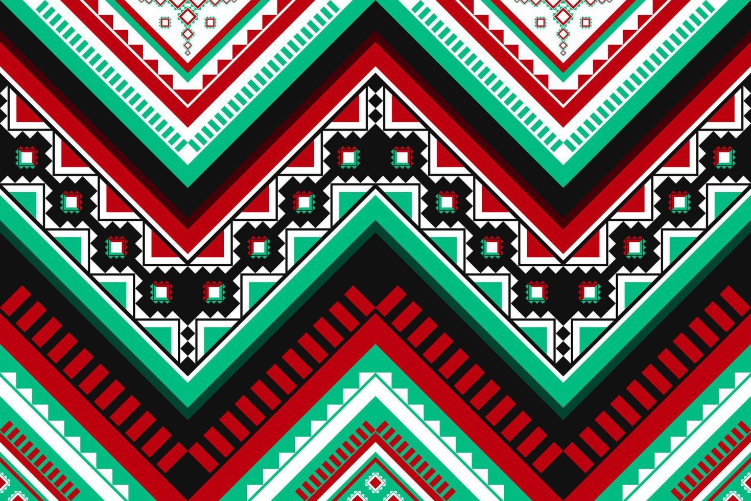 Ethnic abstract pattern art. Seamless pattern in tribal, folk embroidery, and Mexican style. Geometric striped. Design for background, wallpaper, vector illustration, fabric, clothing, carpet.