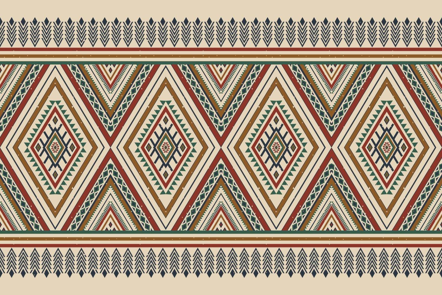 Ethnic abstract pattern art. Seamless pattern in tribal, folk embroidery, and Mexican style. Geometric striped. Design for background, wallpaper, vector illustration, fabric, clothing, carpet.