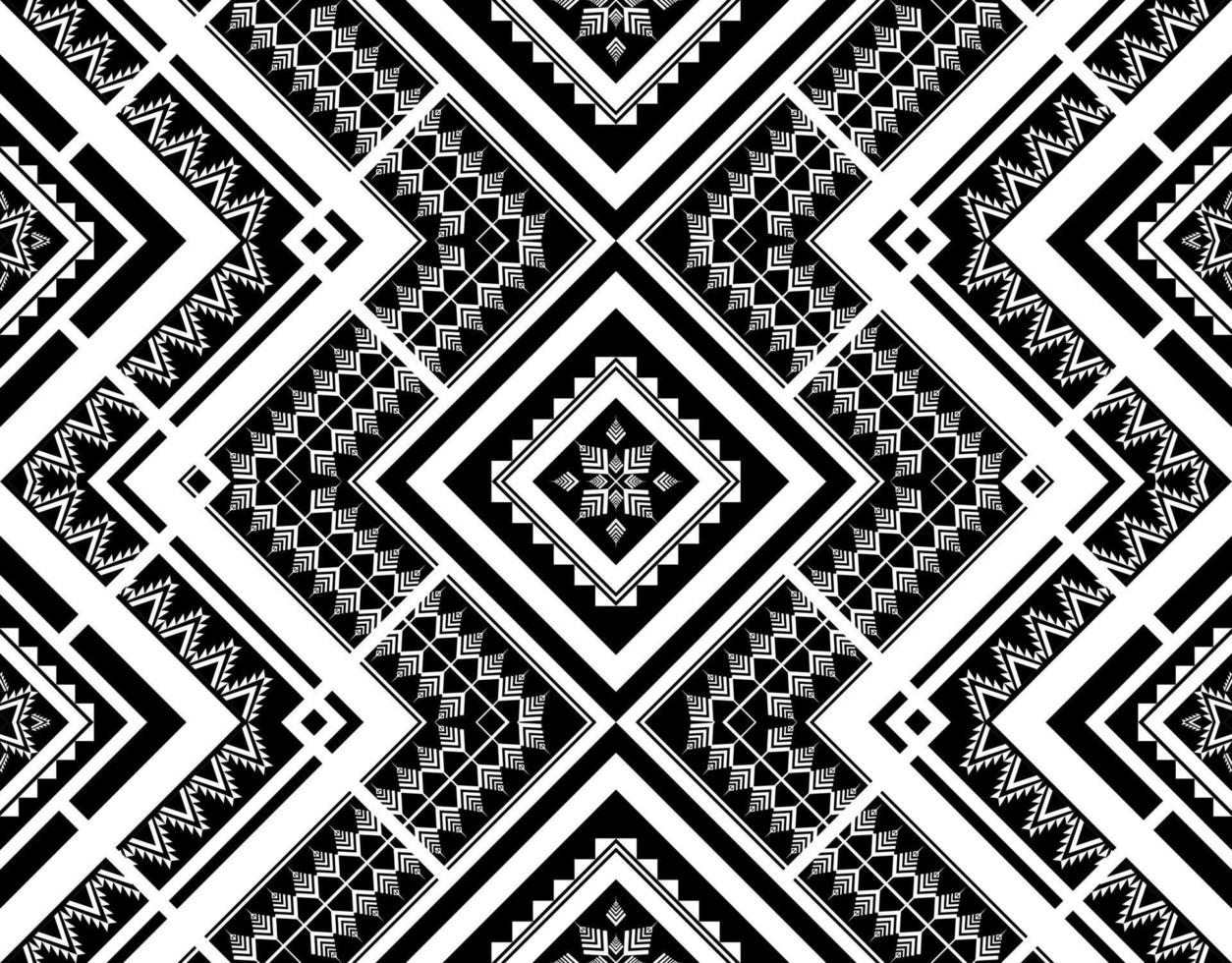 Geometric ethnic seamless pattern traditional. Design for background, wallpaper, vector illustration, textile, fabric, clothing, batik, carpet, embroidery.