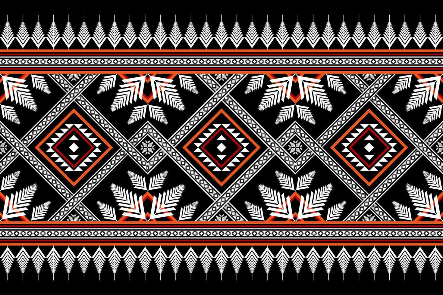 arte de patrones étnicos abstractos. patrón geométrico sin costuras en estilo tribal, bordado folclórico y mexicano. diseño para fondo, papel tapiz, ilustración vectorial, textil, tela, ropa, alfombra. vector