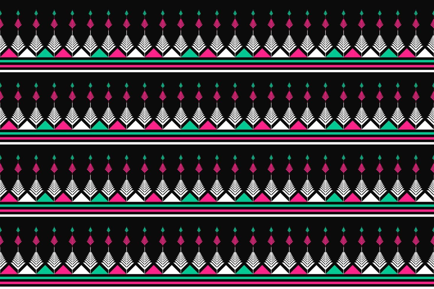 Colorful geometric ethnic seamless pattern traditional. Peruvian striped style. Design for background, wallpaper, illustration, textile, fabric, clothing, batik, carpet, embroidery. vector
