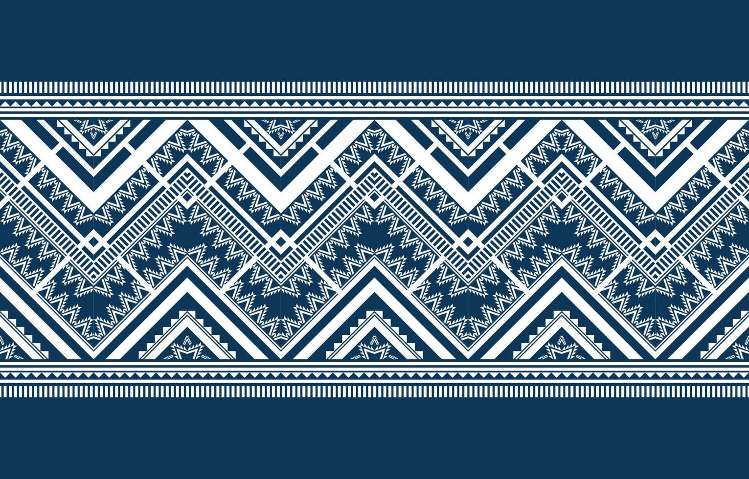 Abstract ethnic pattern traditional. Geometric pattern in tribal. Border decoration. Design for background, wallpaper, vector illustration, textile, fabric, clothing, batik, carpet, embroidery.