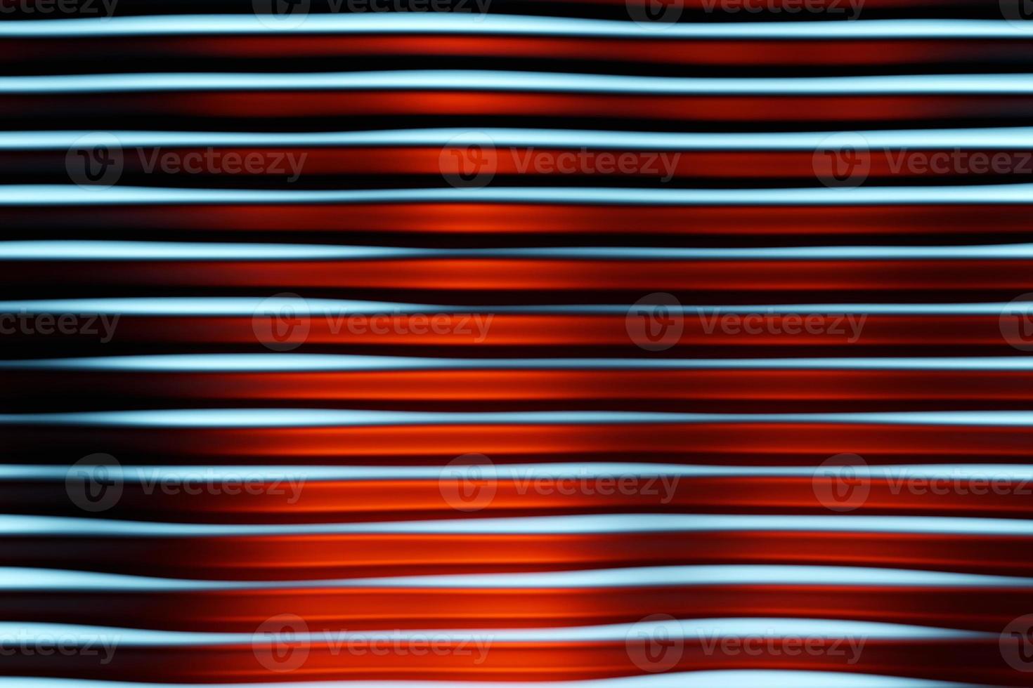 Black and  red  horizontal stripes, patterns. Modern striped backgrounds. Lines of variable thickness. 3D illustration photo