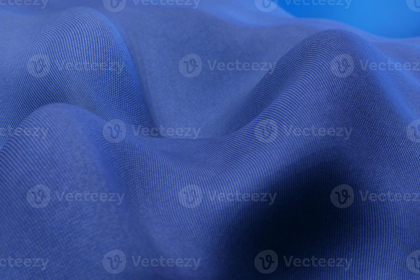3d illustration of a  blue abstract   background with wave lines. PRint from the waves. Modern graphic texture. Geometric pattern. photo