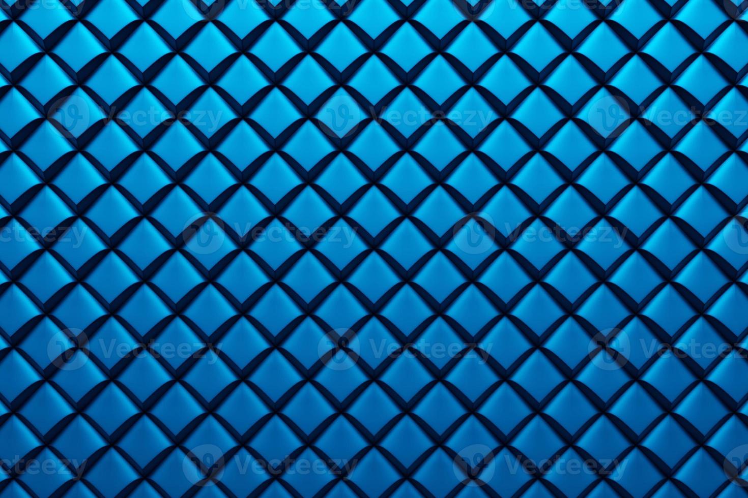 Abstract  gradient and geometric stripes pattern. Linear blue  pattern, 3D illustration. photo