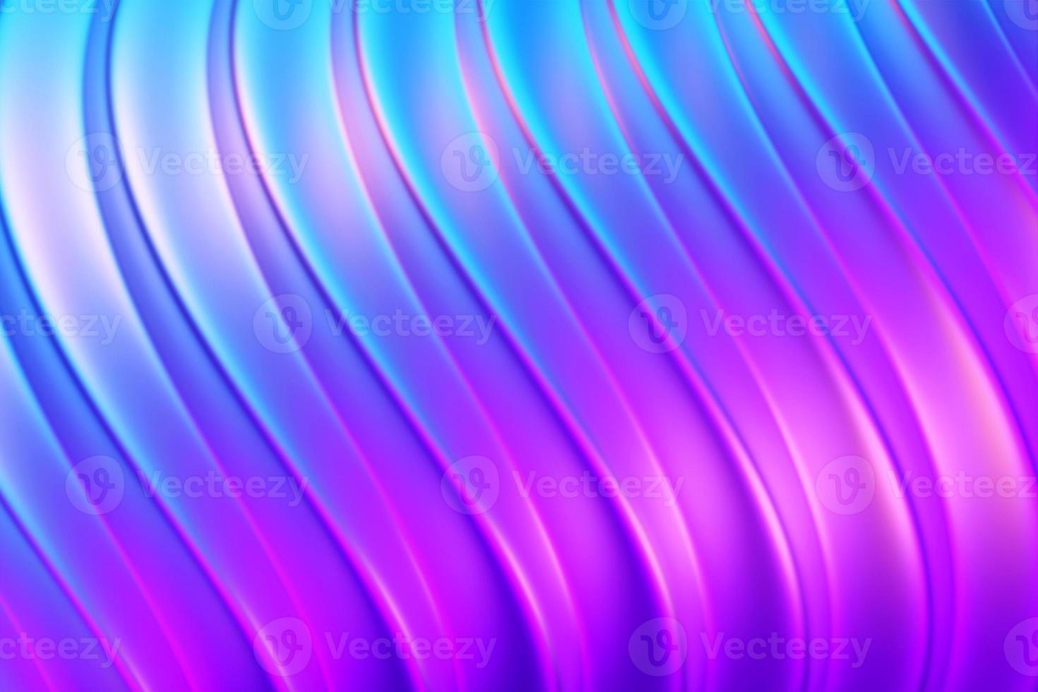 Abstract surface background with various multicolored wireframe lines. 3D rendering photo