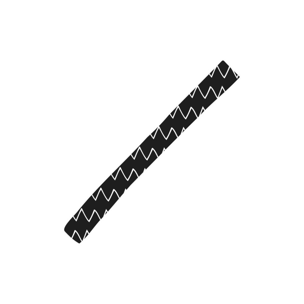 Halloween 2022 - October 31. A traditional holiday, the eve of All Saints Day, All Hallows Eve. Trick or treat. Vector illustration in hand-drawn doodle style. Caramel stick.